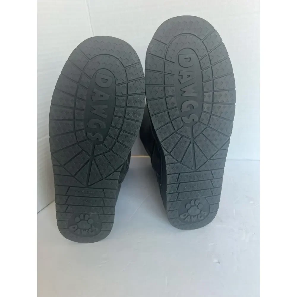 NWT DAWGS Dark Gray 9 Inch Faux Shearling Microfiber Vegan Winter Boots Sz 11‎
